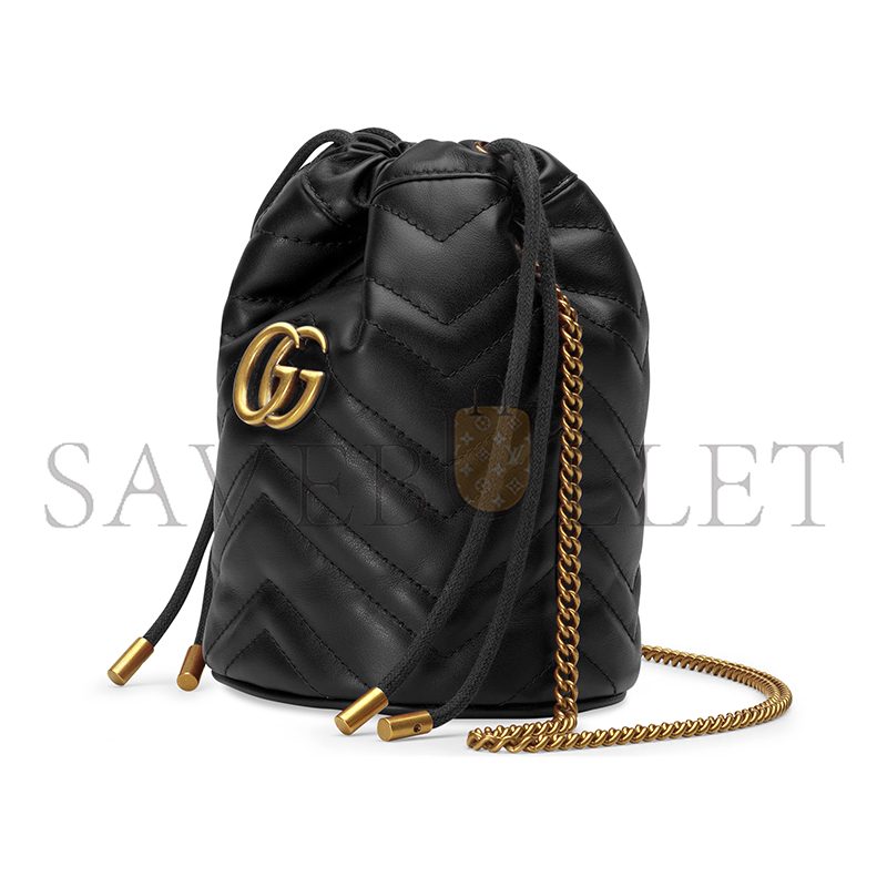 GUCCI GG MARMONT SMALL BUCKET BAG 575163 (19*17*10cm) GUCCI GG MARMONT SMALL BUCKET BAG 575163 (19*17*10cm)